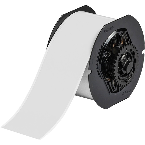 Flame Retardant Polyimide Wire and Cable Labels 2 in W x 85 ft L White